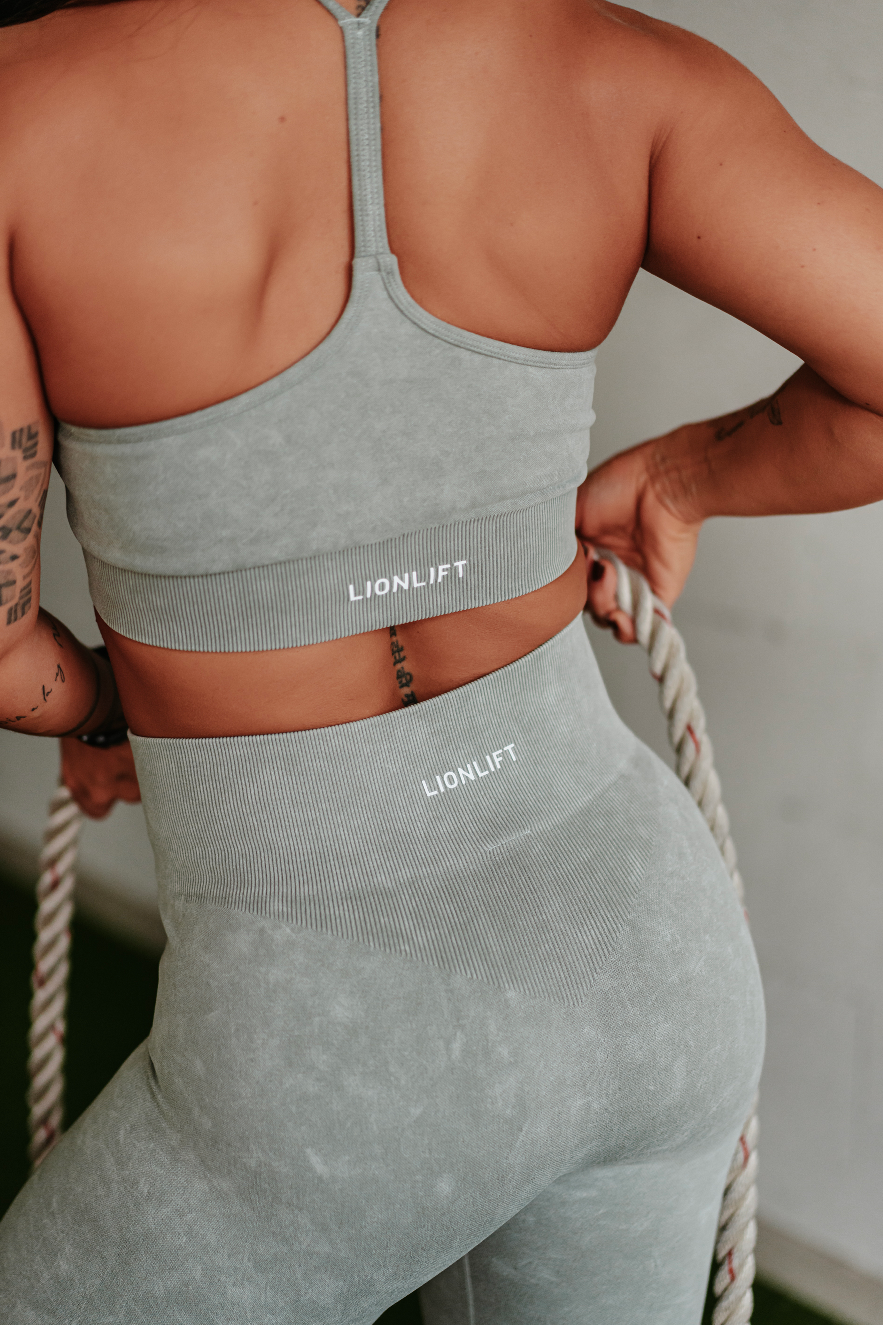 BRASSIERE "CAMO MINT"