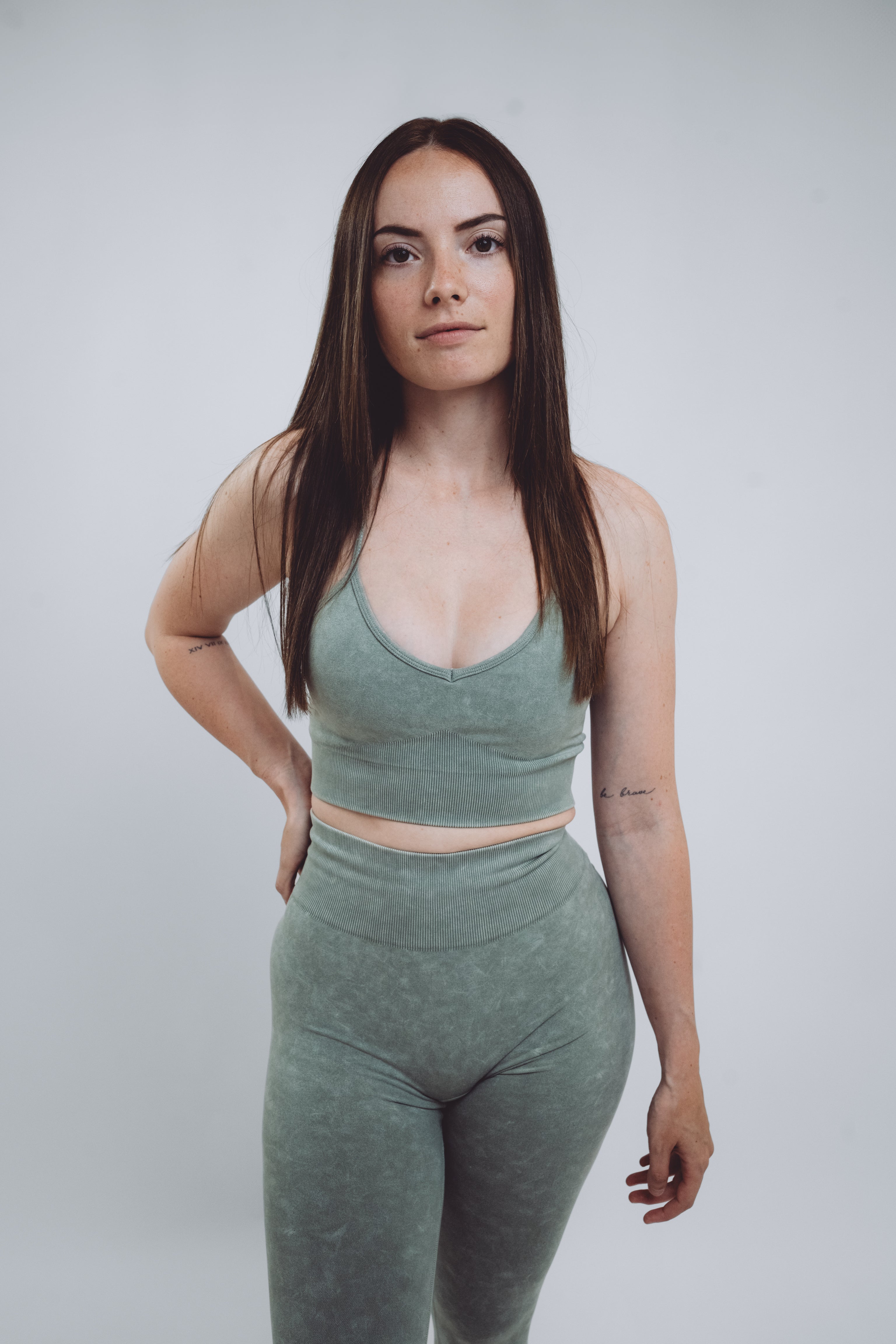 BRASSIERE "CAMO MINT"