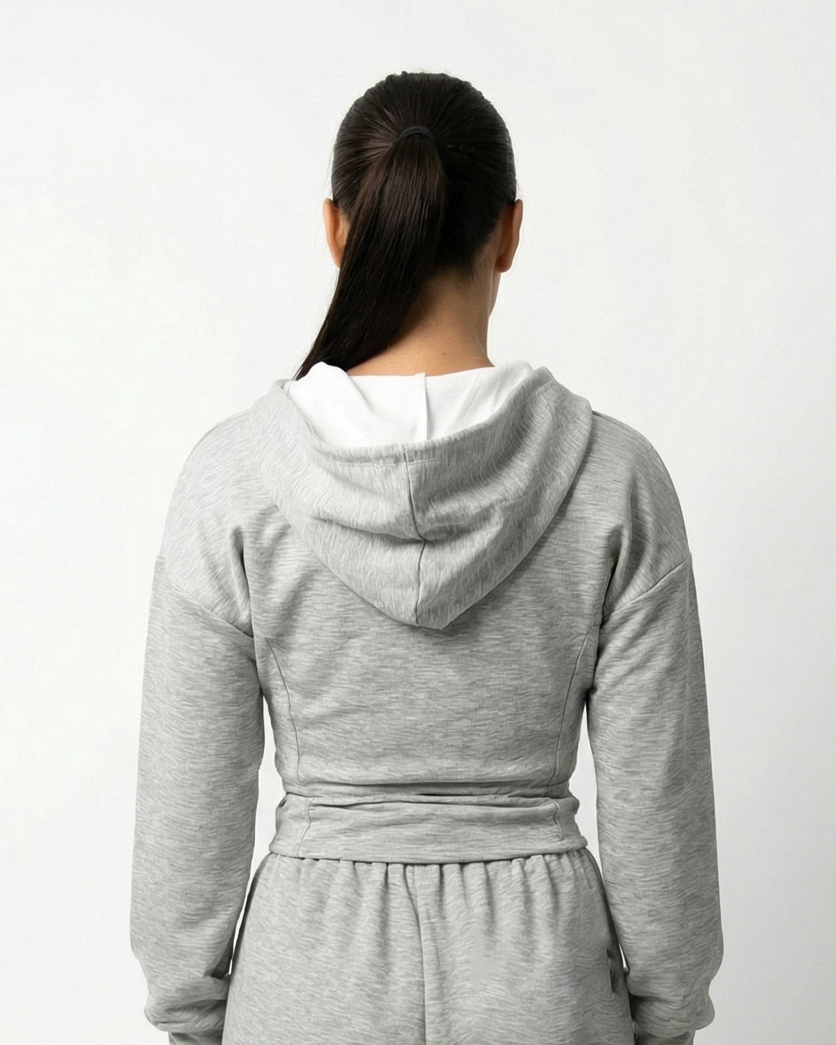 GILET "ZIPPED" GREY VIBES