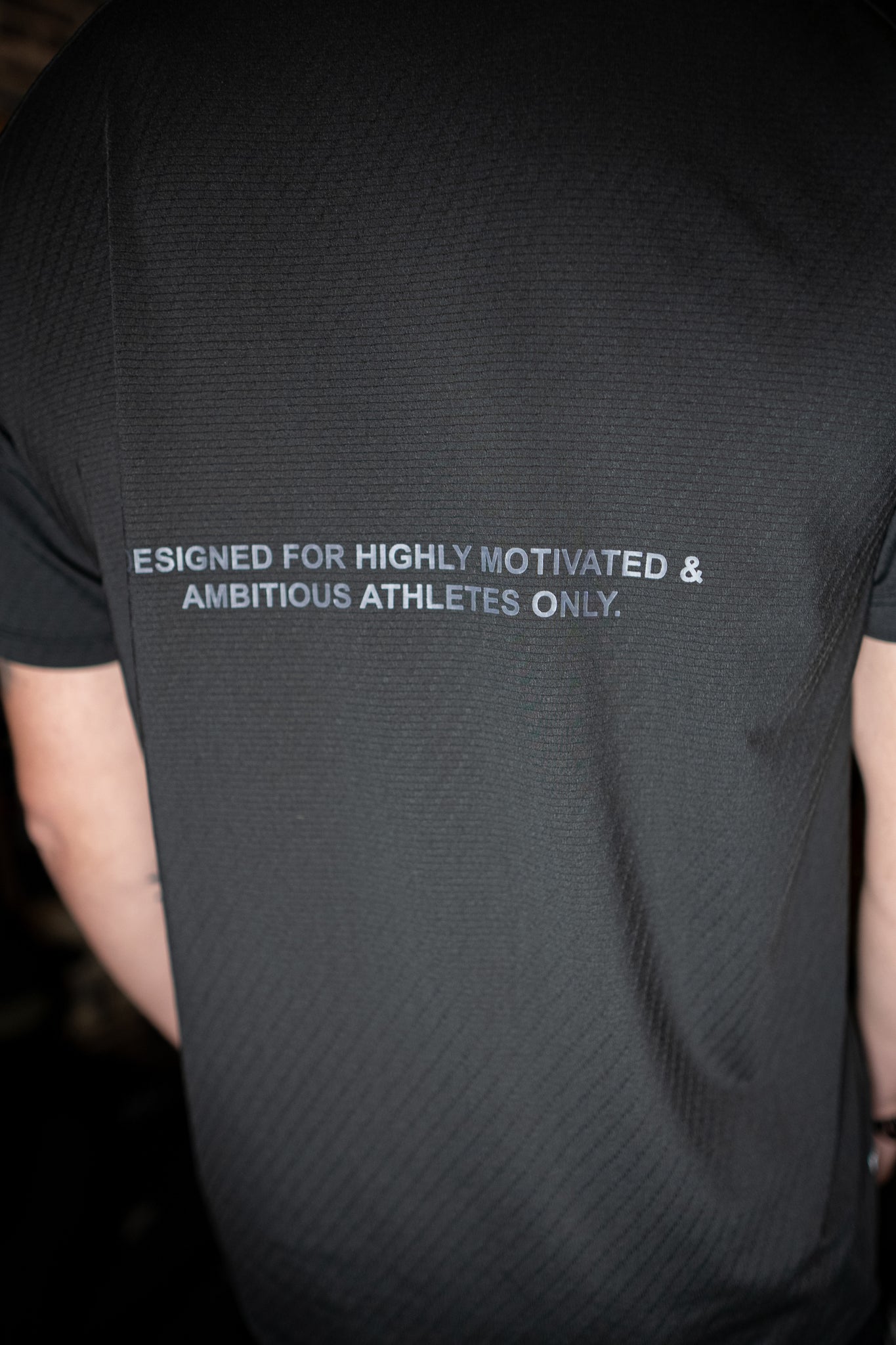 T-SHIRT "HYBRID PERFORMANCE" BLACK HOMME