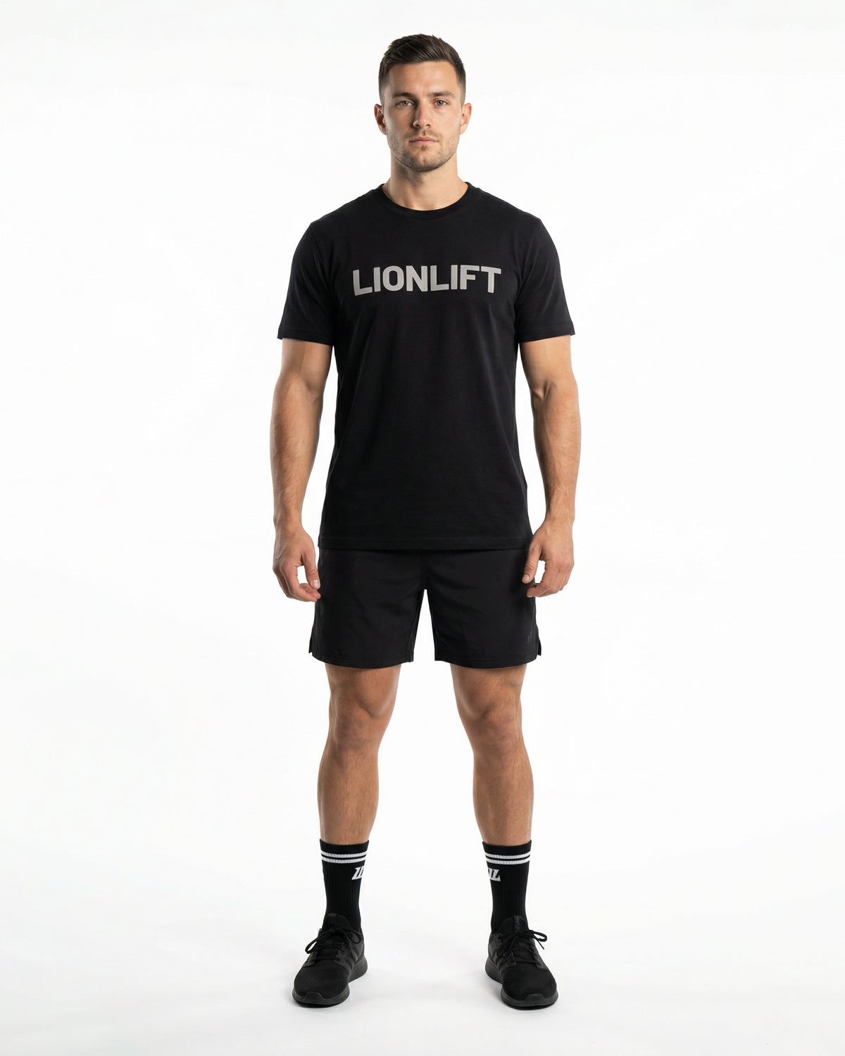 T-SHIRT ESSENTIALS V2 "BLACK" HOMME