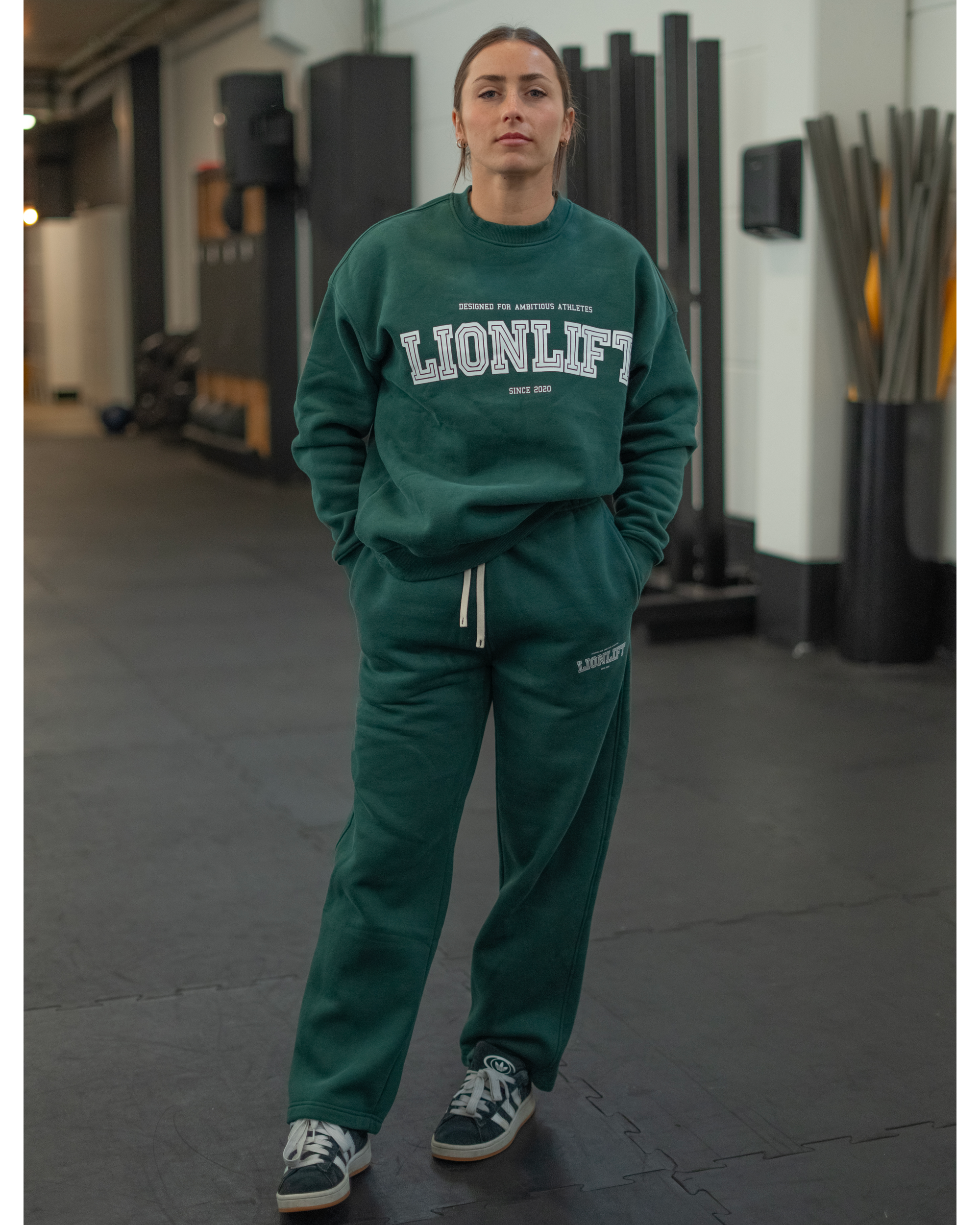 SWEATER LL UNIVERSITY DARK GREEN UNISEX