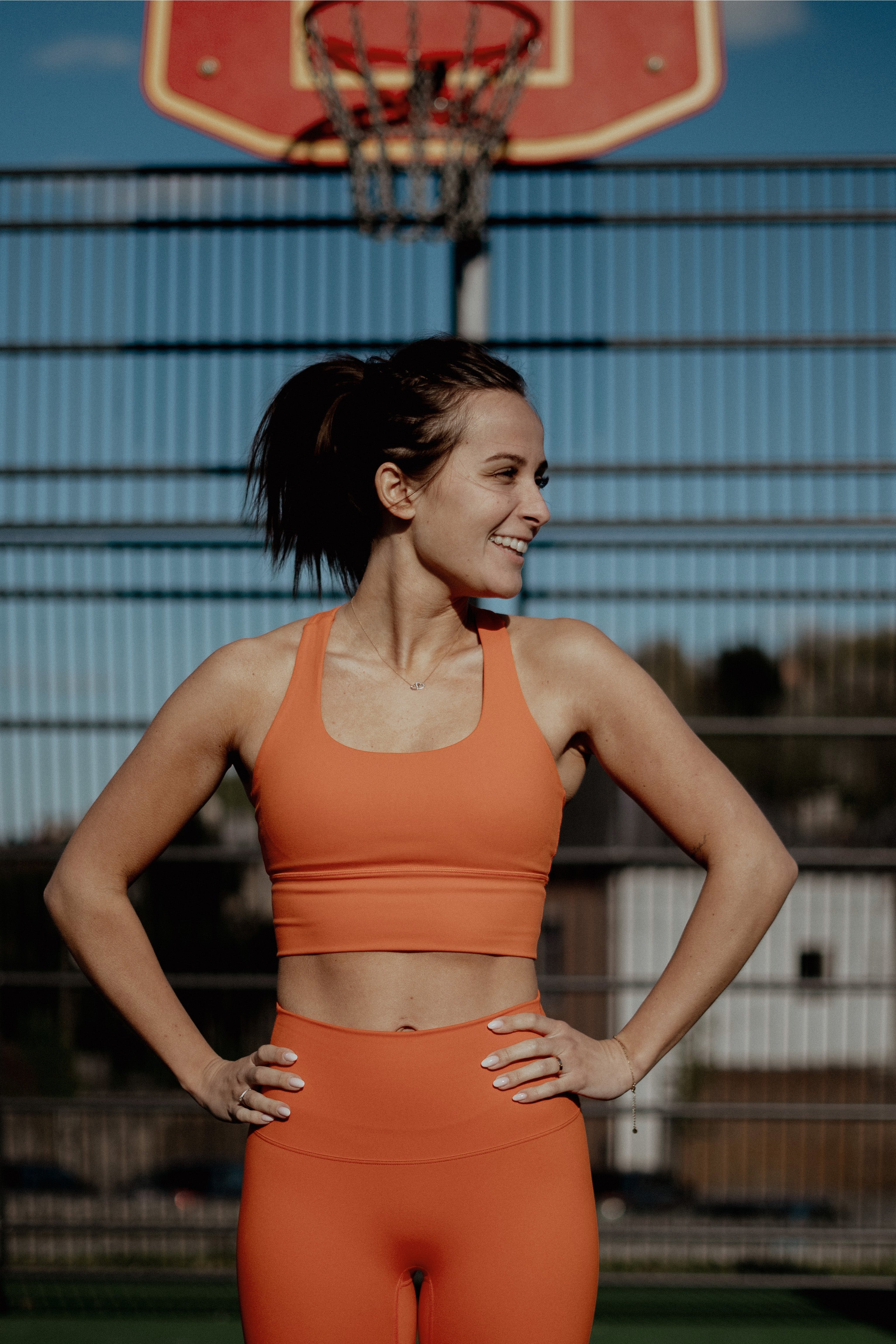 BRASSIERE ATHLETIC "ORANGY"