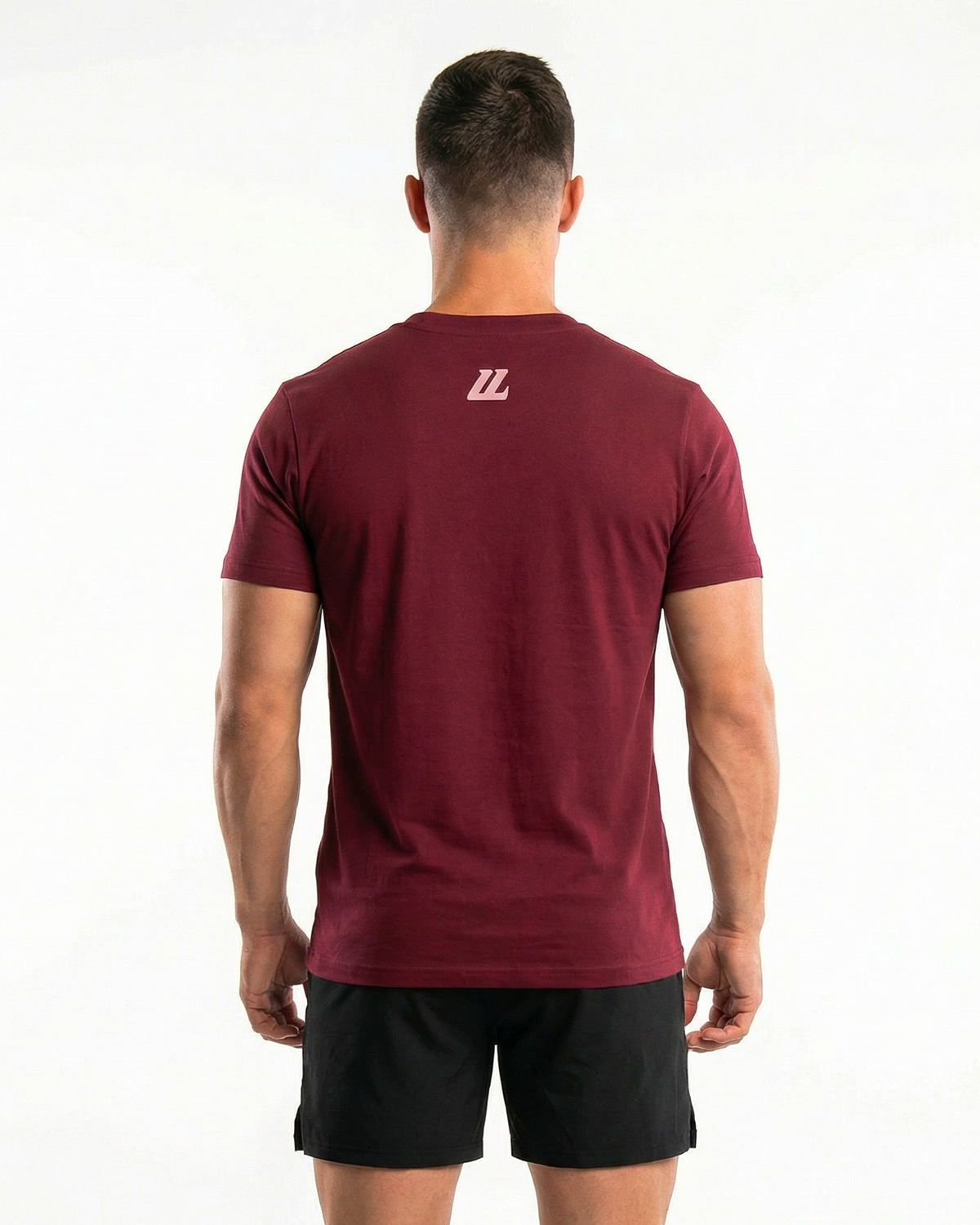 T-SHIRT ESSENTIALS V2 "BURGUNDY" HOMME