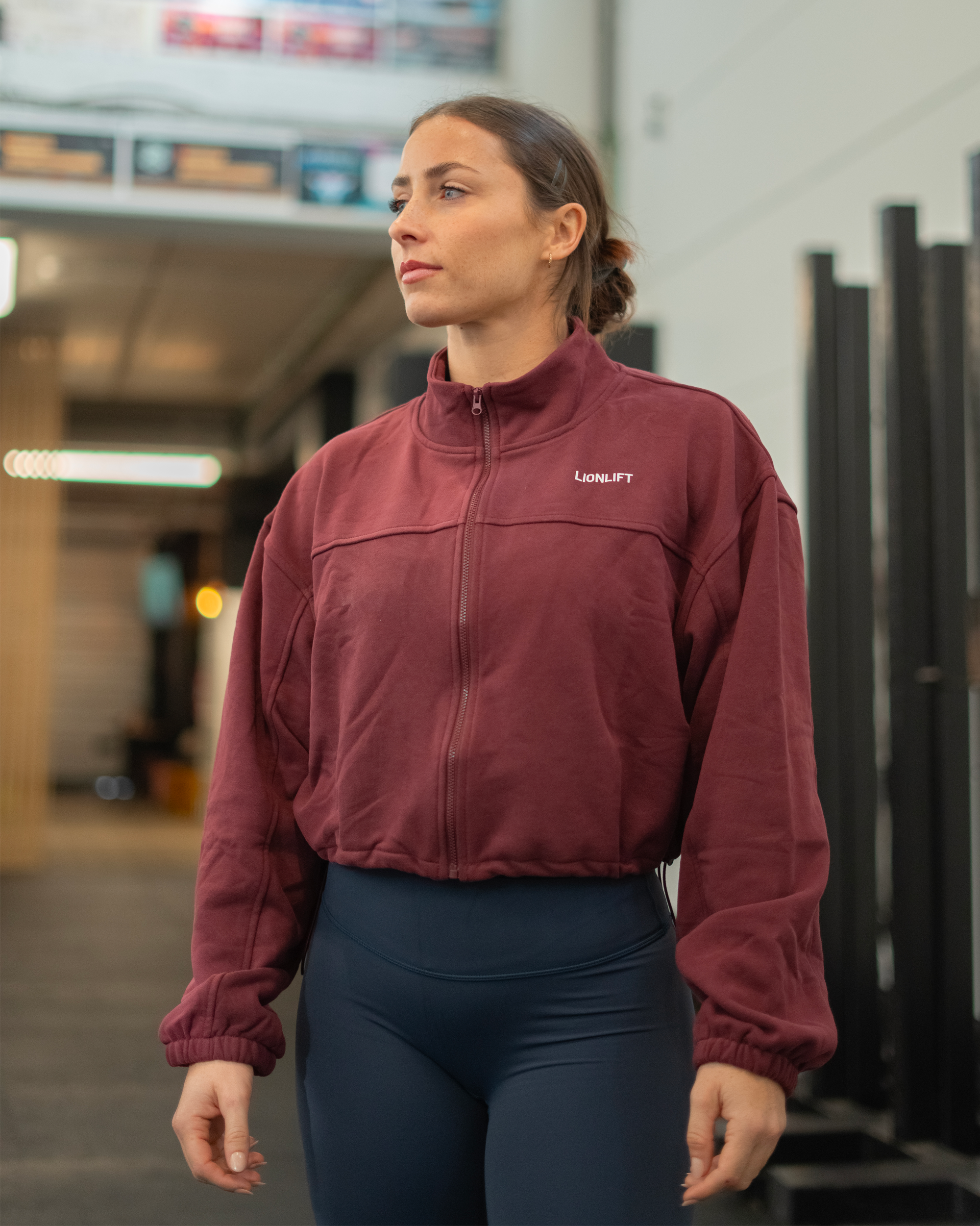 GILET "ZIPPED" CHERRY