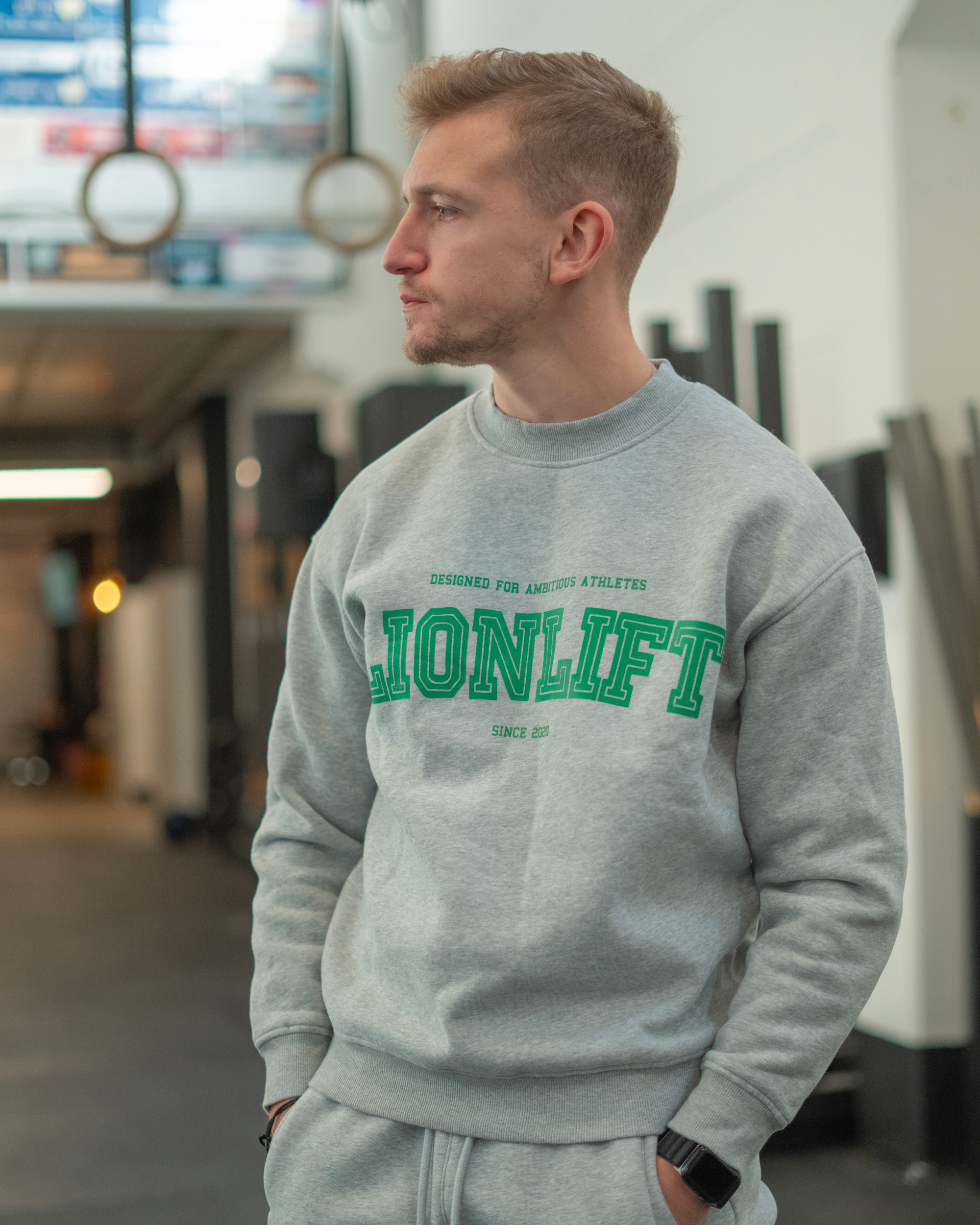 SWEATER LL UNIVERSITY GREY UNISEX