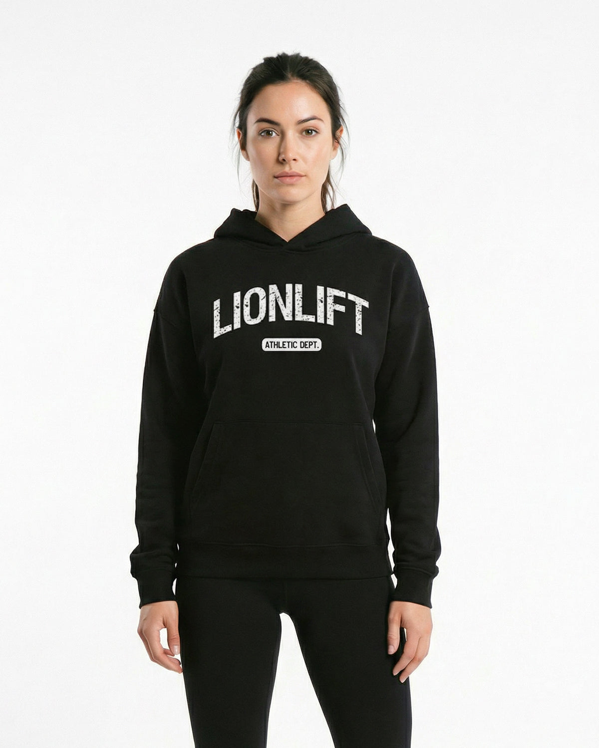 HOODIE "BLACK VINTAGE DEPT." UNISEXE