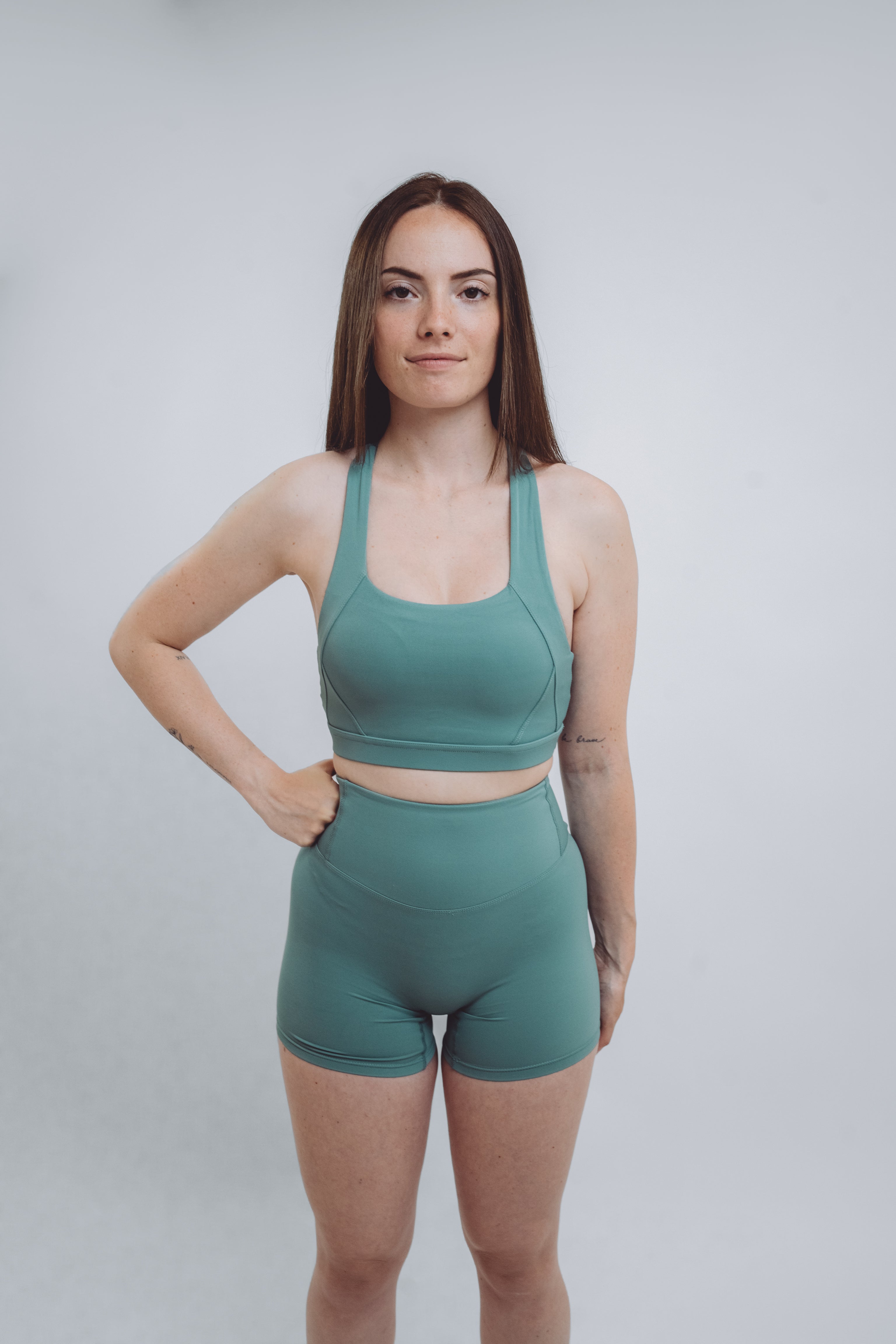 BRASSIERE CROSSBACK "MINT"