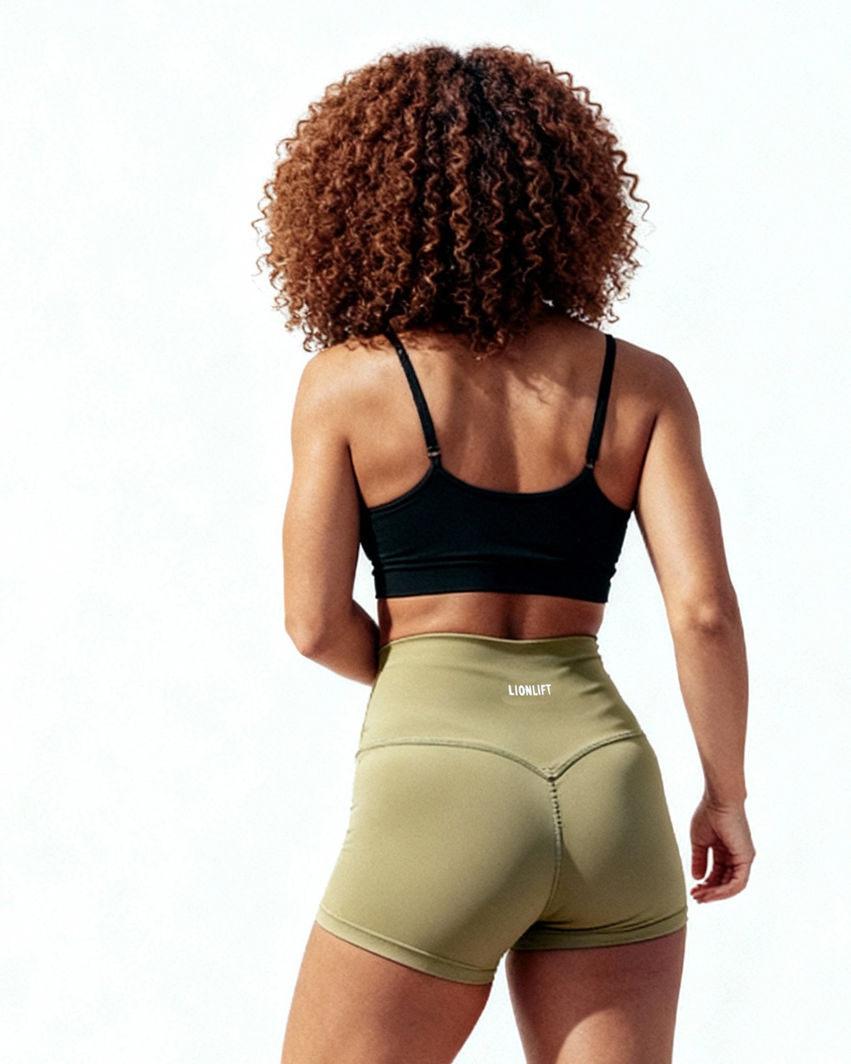 BOOTY SHORT "OLIVE GREEN"