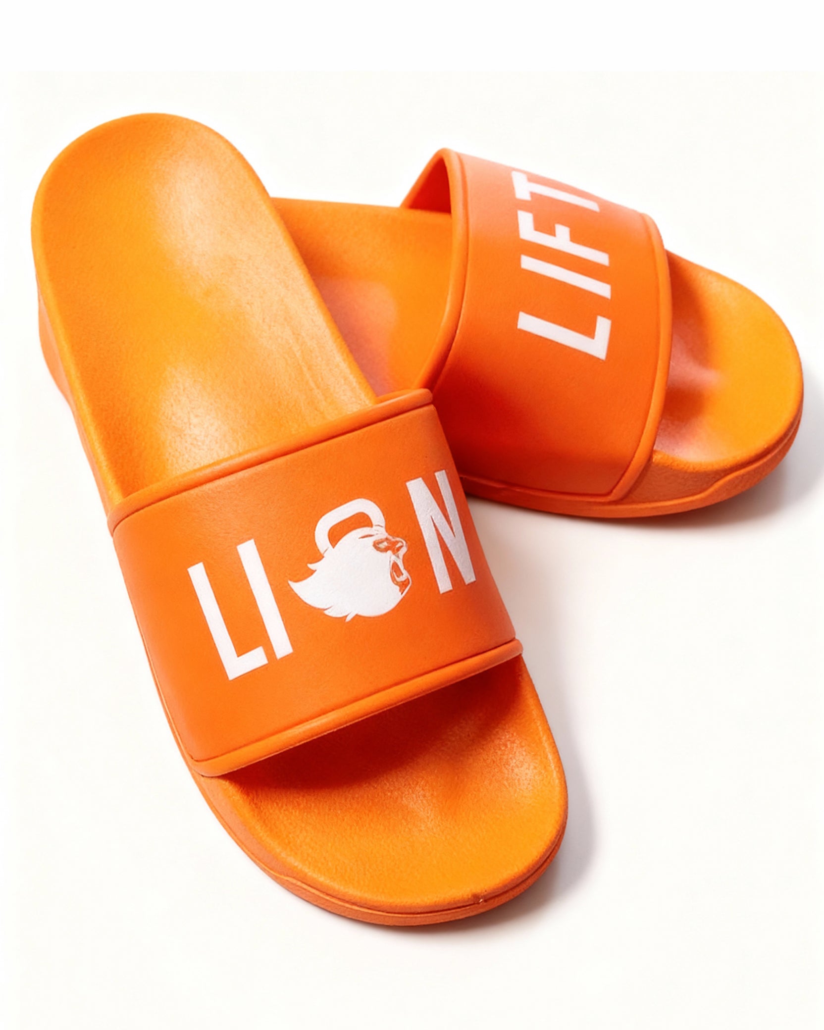 SLIPPERS "ORANGE" LION UNISEX
