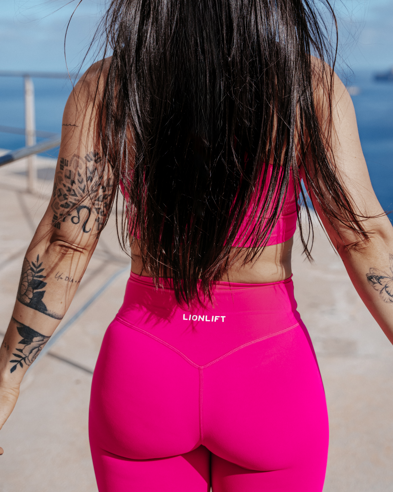 LEGGING V2 "PINK PULSE" FEMME