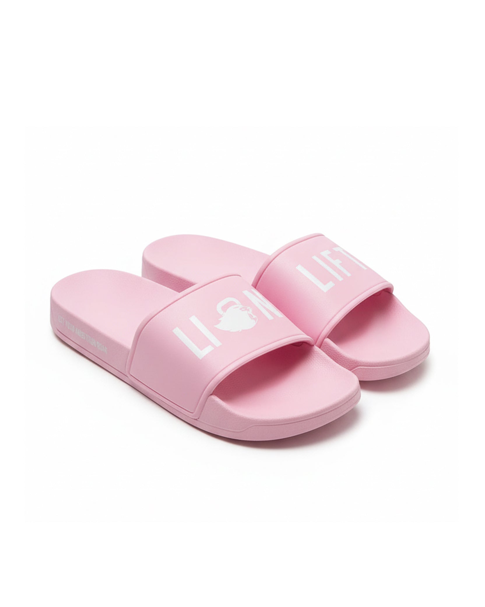 SLIPPERS "LIGHT PINK" LION UNISEX