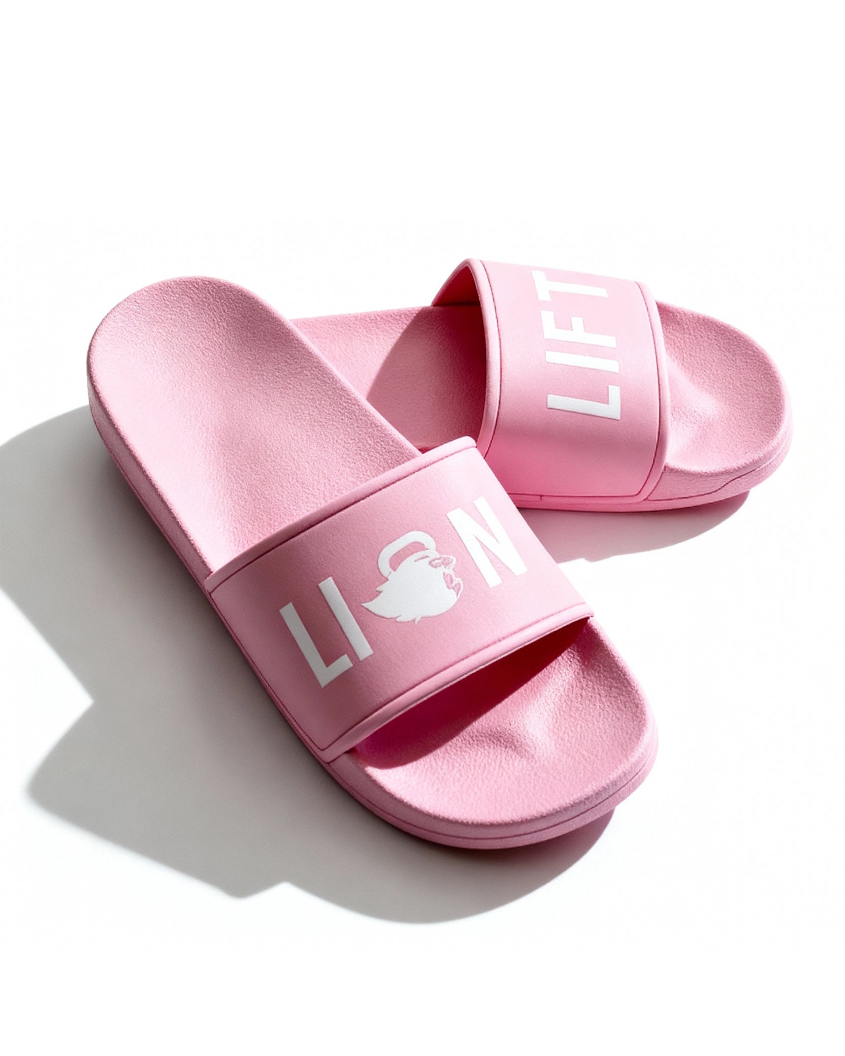 SLIPPERS "LIGHT PINK" LION UNISEX
