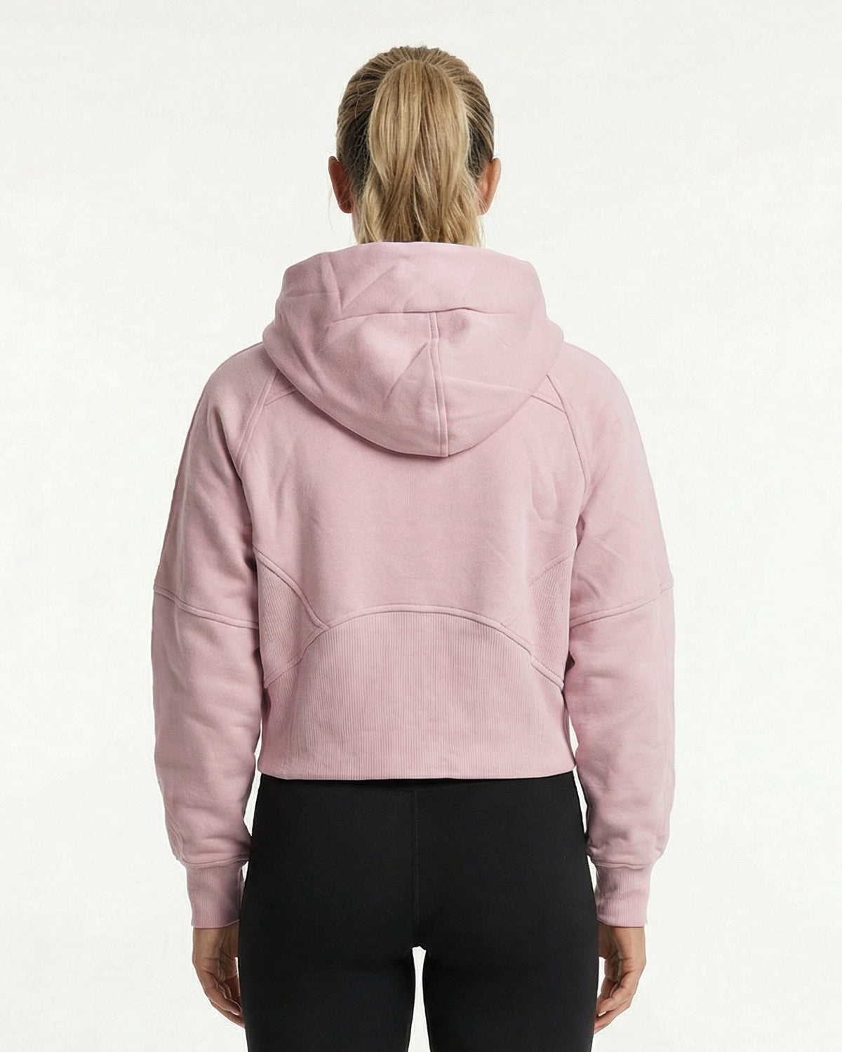 HOODIE HALF-ZIPPED PINKY