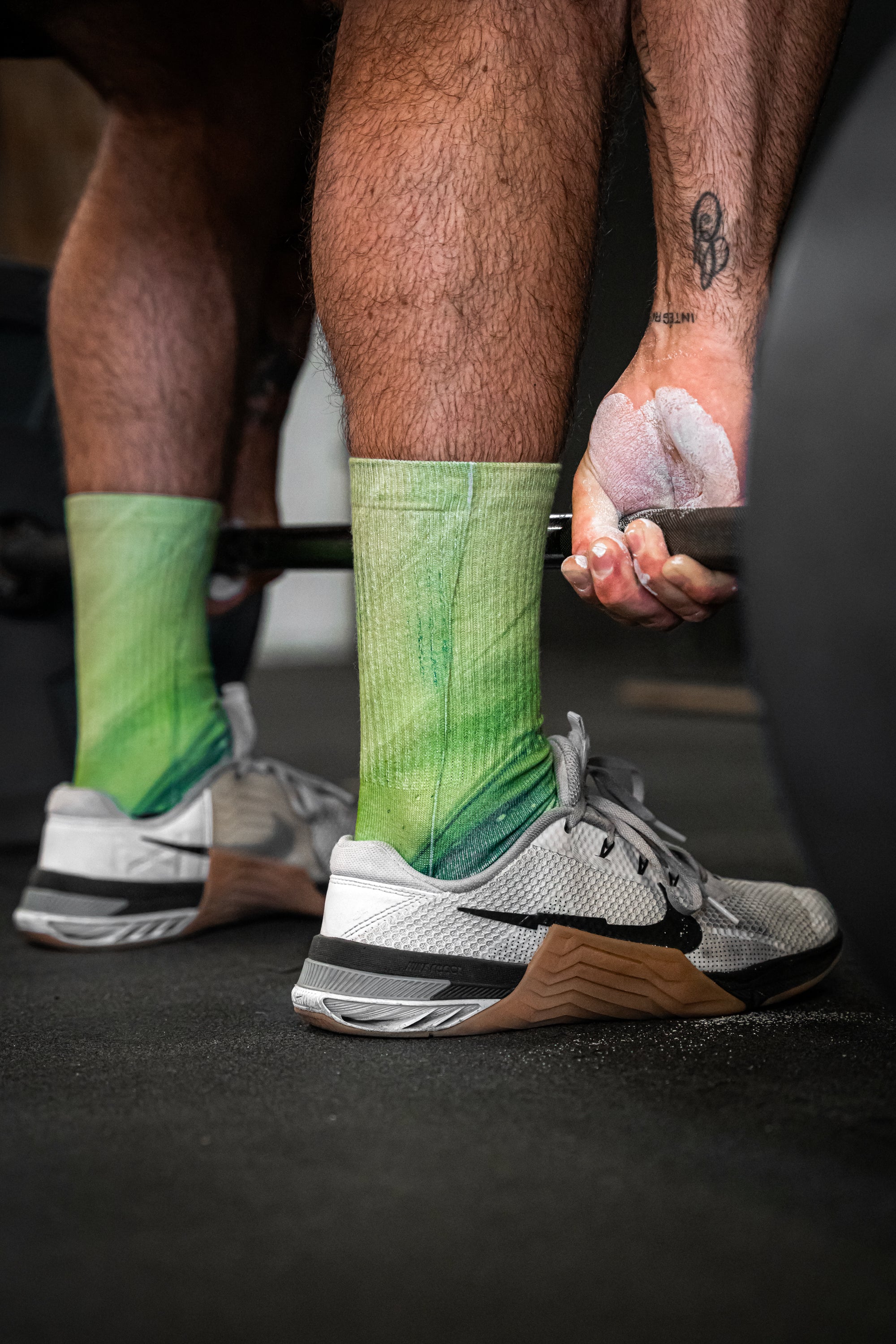 SOCKS  "SPACE LIME" UNISEX