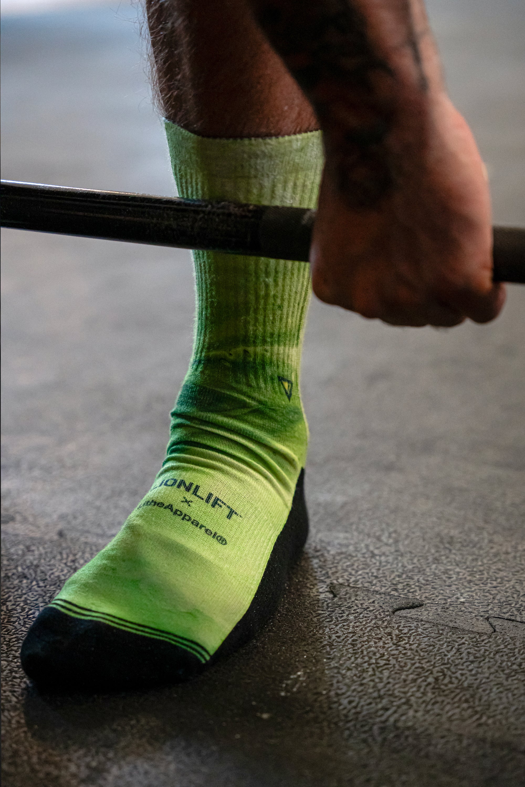 SOCKS  "SPACE LIME" UNISEX