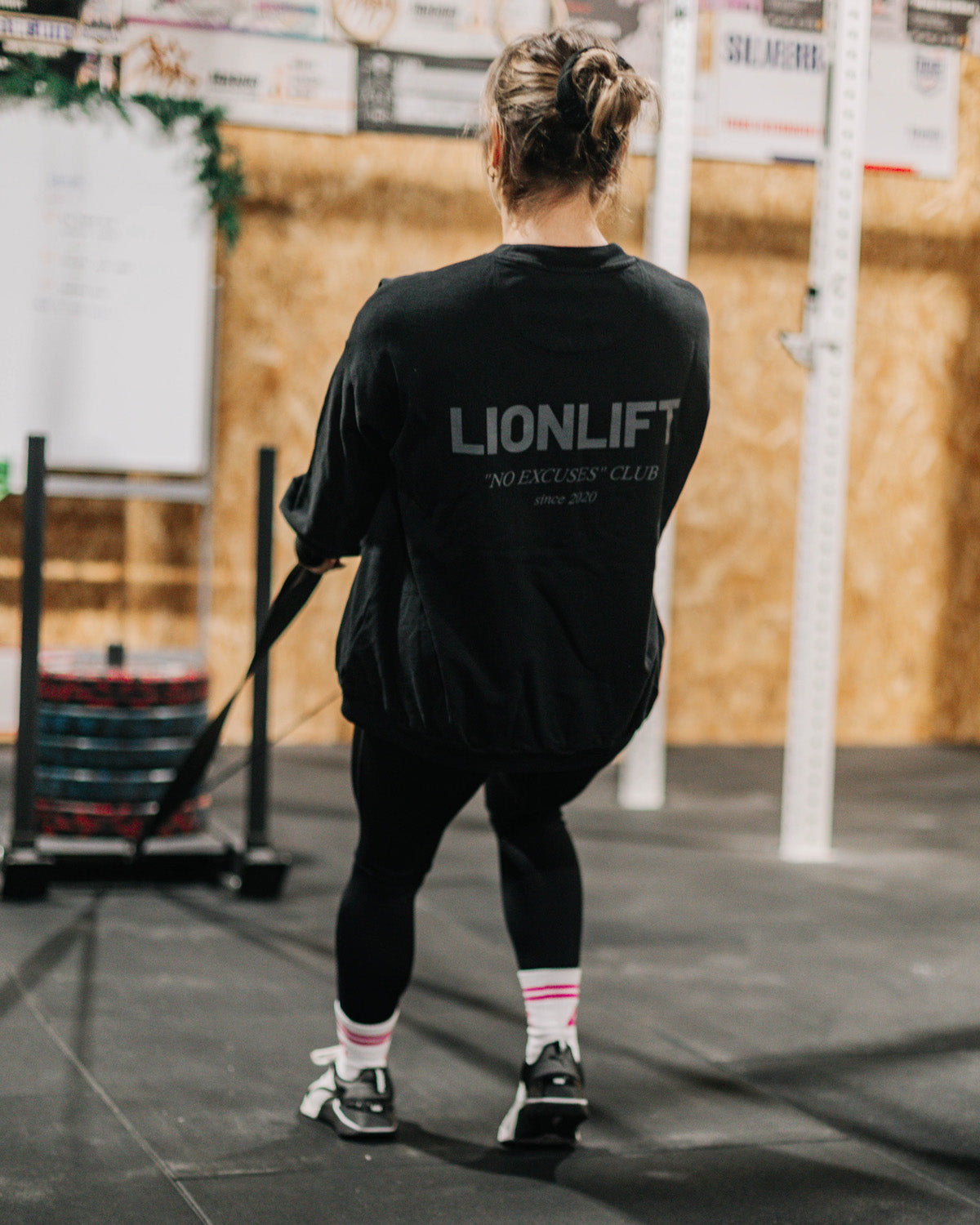 SWEATER OVERSIZED "NO EXCUSES CLUB" UNISEXE